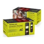 CELULAR SENIOR CON TAPA 4G ROJO TL456R TECNOLAB - Imagen 2