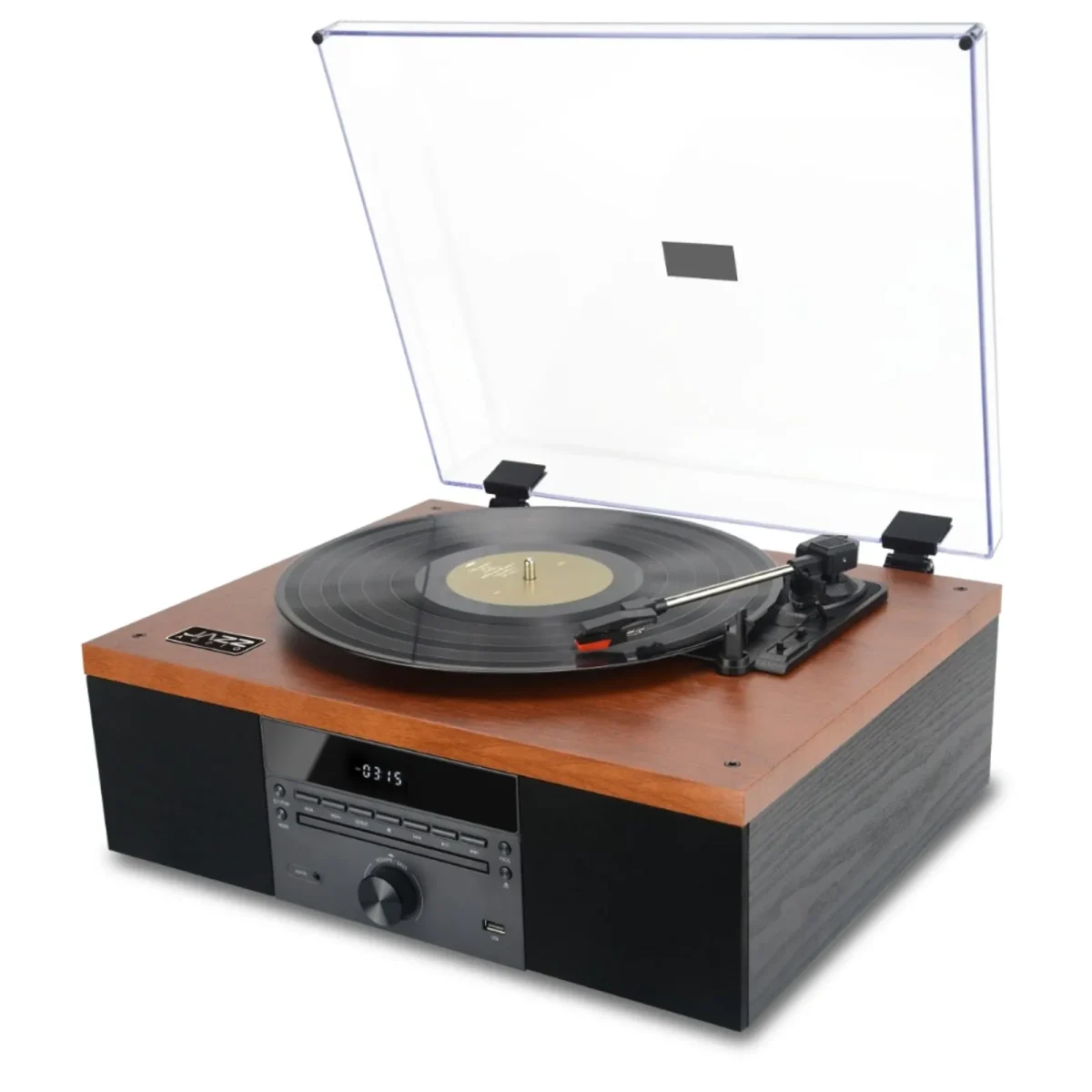 TORNAMESA FM/CD/BT PARLANTES INCORPORADOS 70S JEWEL - Imagen 1