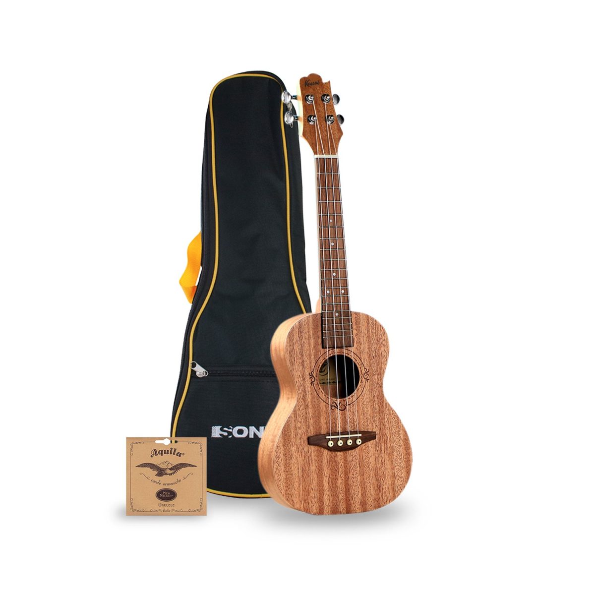 UKELELE SOPRANO 21" CON FUNDA SONUN - Imagen 1
