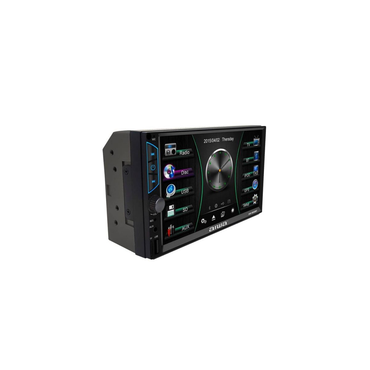 RADIO AUTOMOVIL BLUETOOTH DOBLE DIN AW-W660BT AIWA - Imagen 1