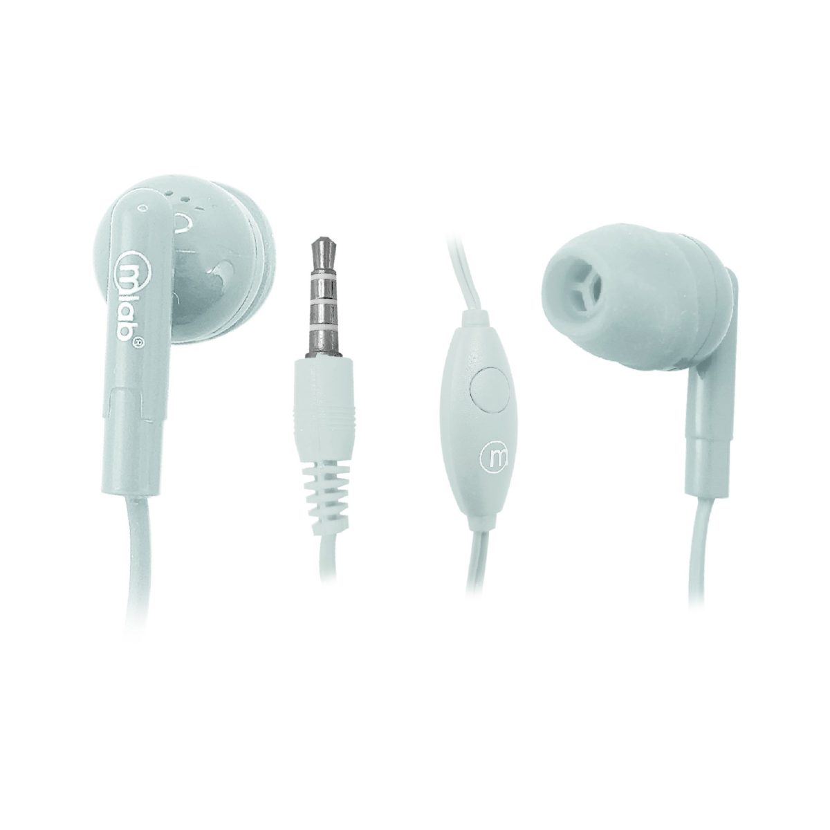 AUDIFONO IN EAR BLANCO 7722 MLAB - Imagen 1