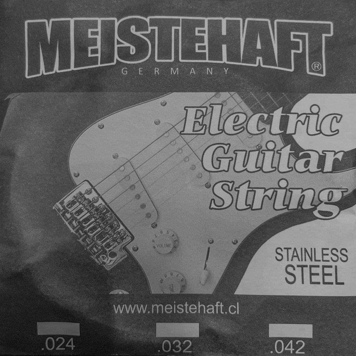 CUERDA PARA GUITARRA ELECTRICA 6° 042 MEISTEHAFT - Imagen 1