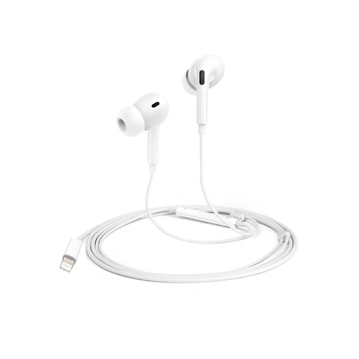 AUDIFONO MANOS LIBRES BLANCO LIGHTNIG 8978 MLAB - Imagen 1