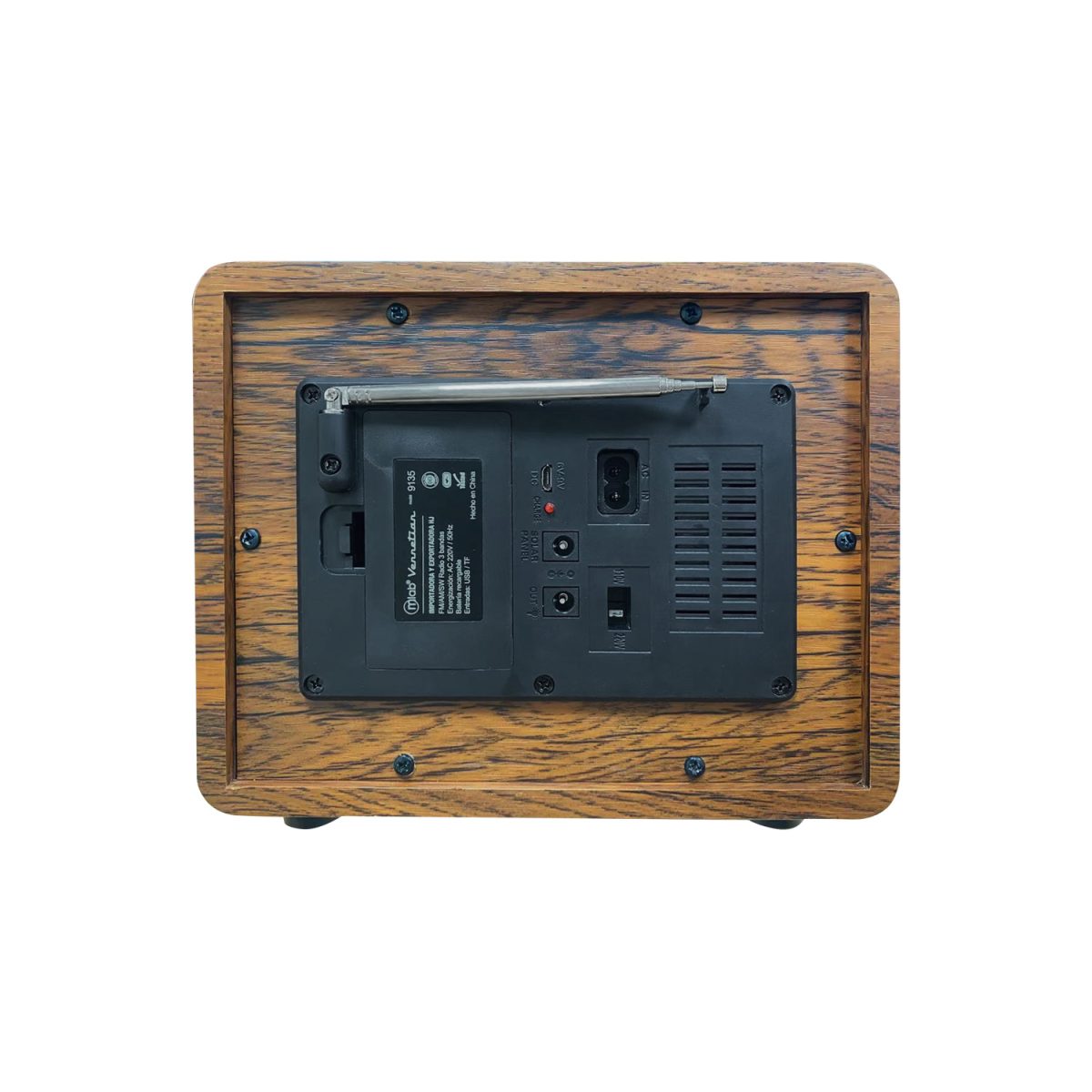 RADIO RETRO AM/FM/BT/USB/TF RECARGABLE VENNETIAN MLAB - Imagen 4