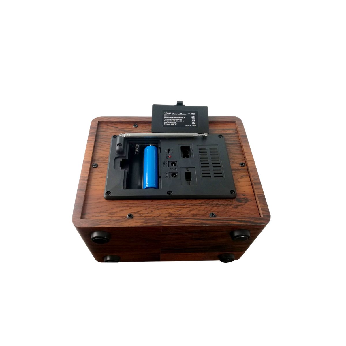 RADIO RETRO AM/FM/BT/USB/TF RECARGABLE VENNETIAN MLAB - Imagen 2