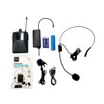 MICROFONO SOLAPA CINTILLO INALAMBRICO UHF 9385 MLAB - Imagen 3
