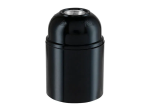SOQUETE LAMPARA E27 SIMPLE 250V NEGRO