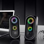 PARLANTE PARA PC GAMER RGB DHE-6001 HP