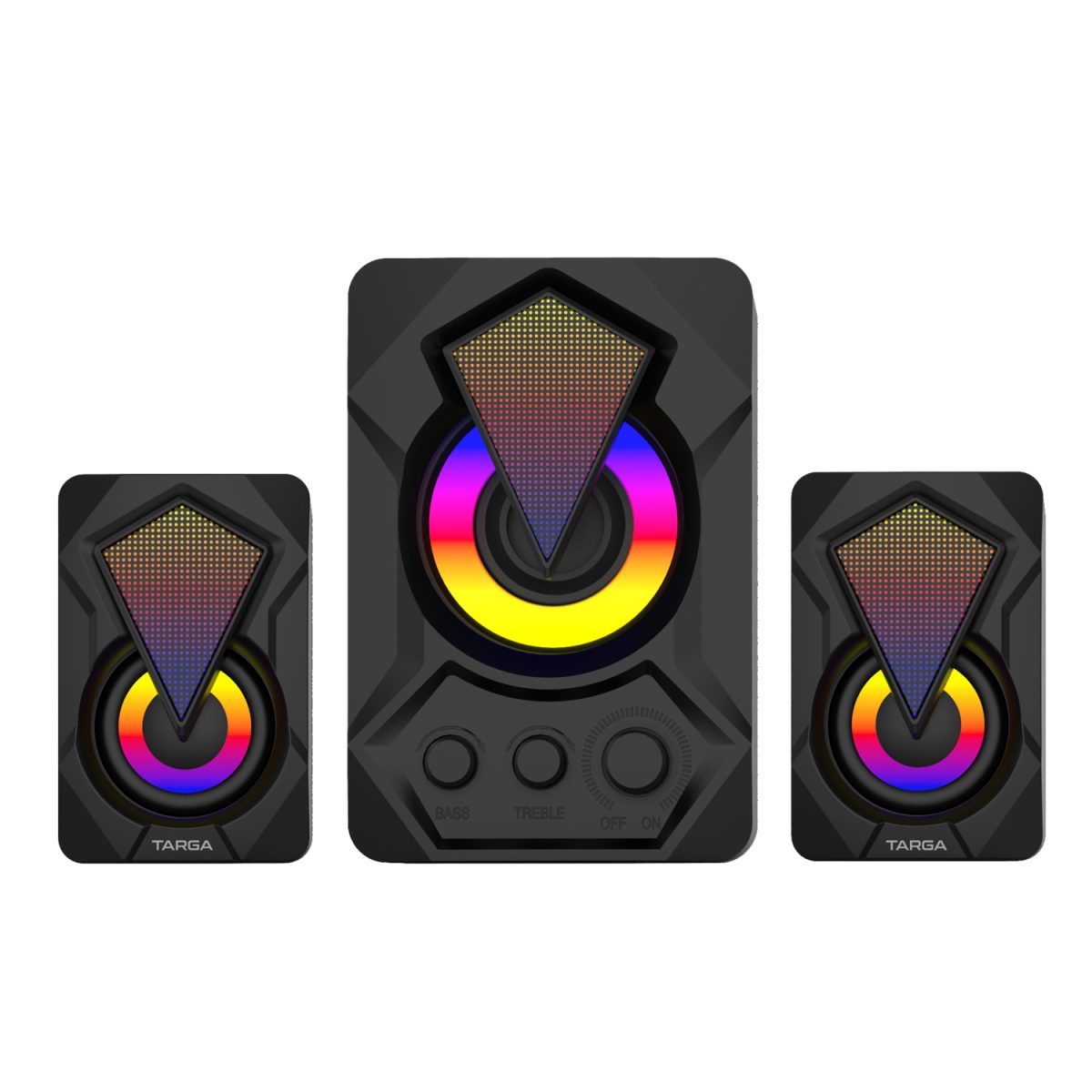 PARLANTE PARA PC GAMER DIAMOND PRO TARGA - Imagen 1