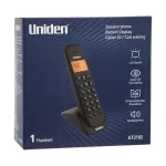 TELEFONO INALAMBRICO 2 UNIDADES MANOS LIBRES AT3102-2BK UNIDEN - Imagen 2