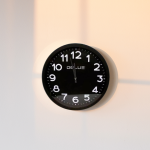 RELOJ DE PARED 40M NEGRO