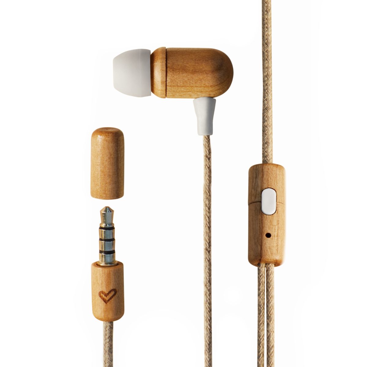AUDIFONO IN EAR ECOLOGICO CHERRY WOOD ENERGY SISTEM - Imagen 1