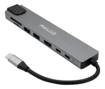 ADAPTADOR USB A RJ45 +1TF+1SD+HDMI+HUB USB 88201 PHILCO - Imagen 2