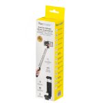 BASTON SELFIE BLUETOOTH + TRIPODE + CONTROL REMOTO NEGRO TM-200558 TECMASTER - Imagen 3
