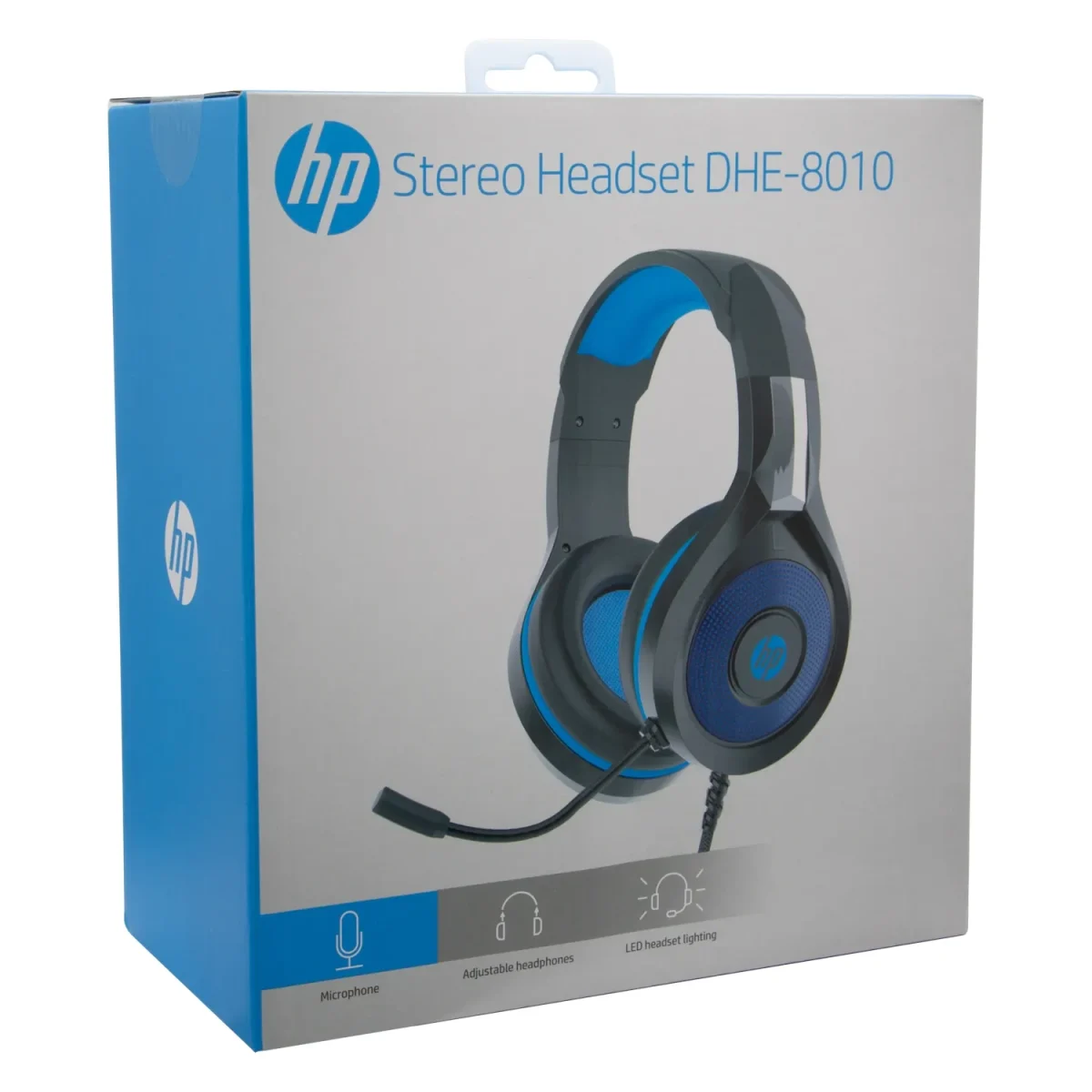 AUDIFONO GAMER NEGRO AZUL DHE-8010 HP - Imagen 4
