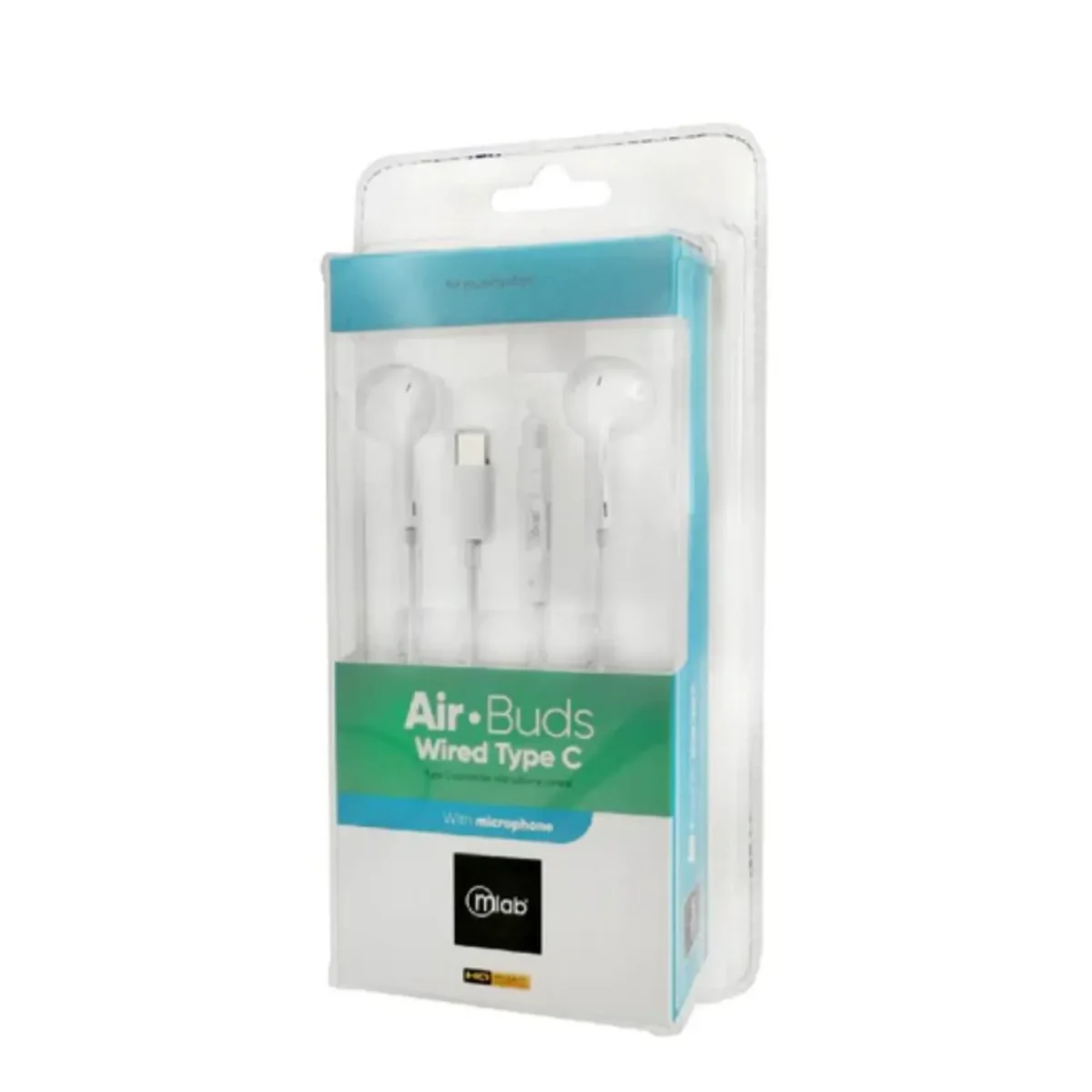 AUDIFONO MANOS LIBRES BLANCO TIPO C 9370 MLAB - Imagen 2