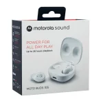 AUDIFONO TWS BLUETOOTH BLANCO MOTO BUDS 105 TRUE MOTOROLA