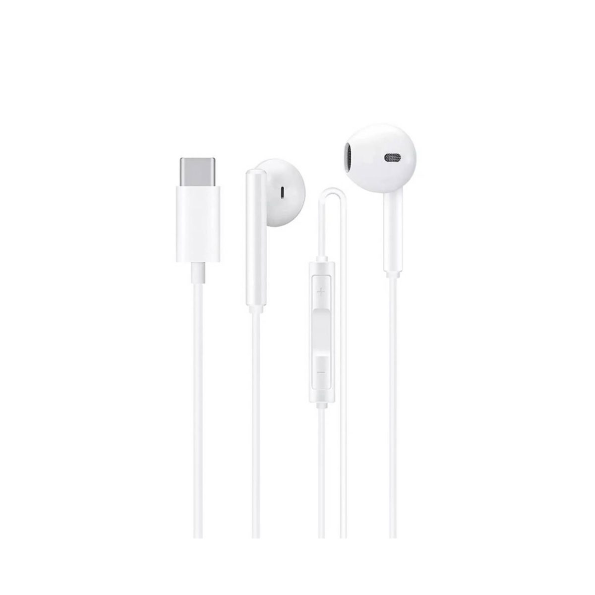 AUDIFONO USB C IN-EAR BLANCO TM-300516 TECMASTER - Imagen 1