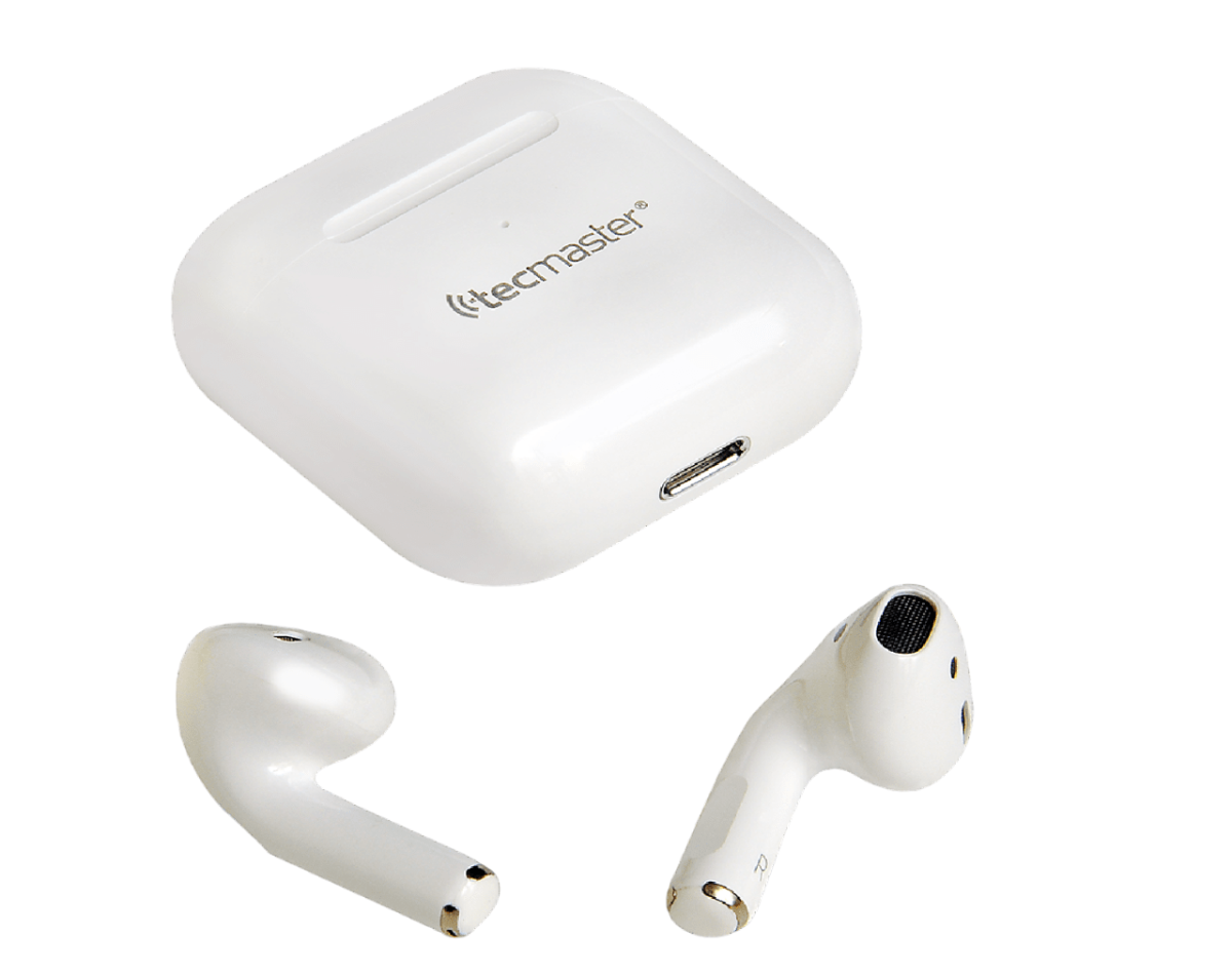 AUDIFONO TWS BLUETOOTH EARBUDS MINI 5.3 HI-FI TM-300519 TECMASTER - Imagen 1