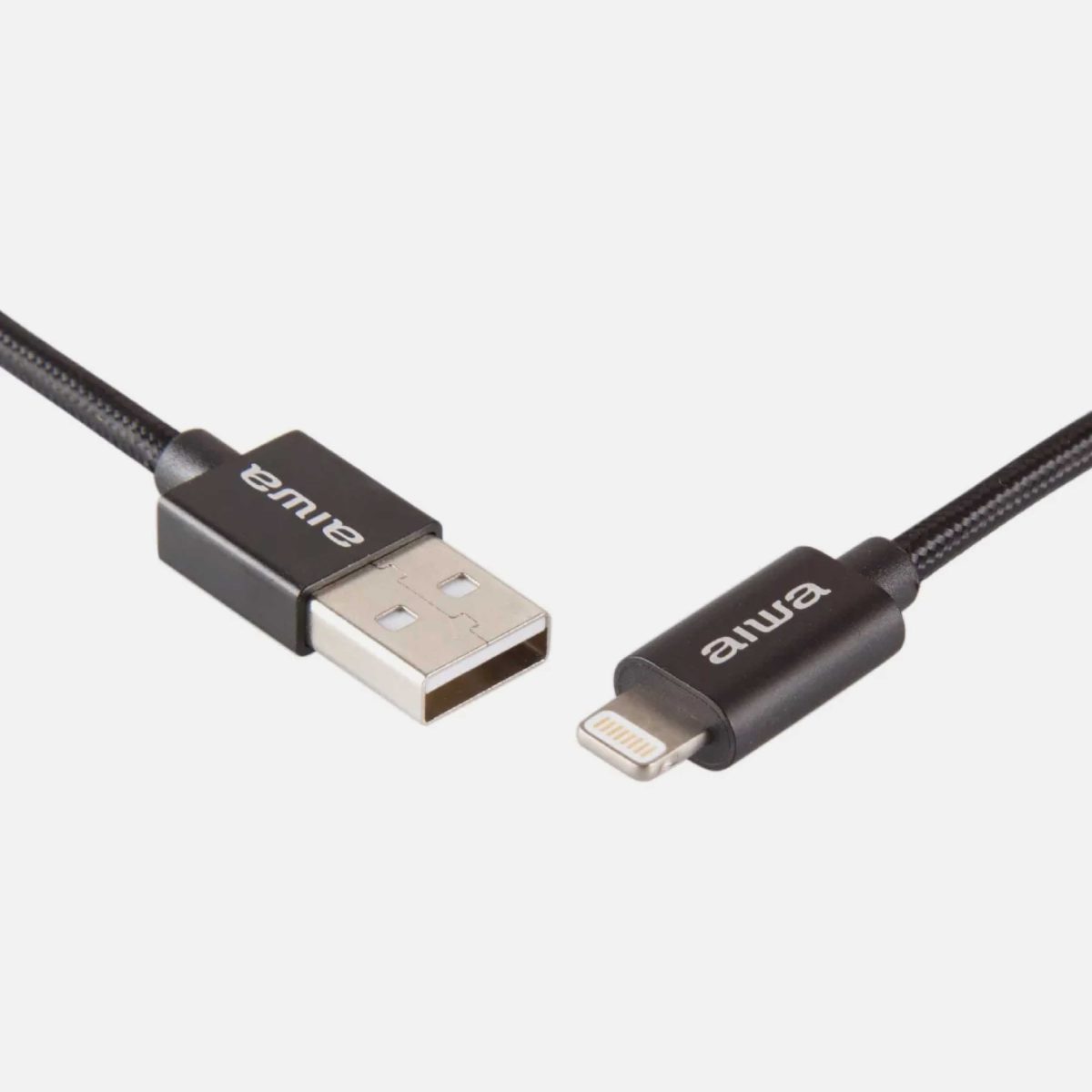 CABLE CARGADOR USB IPHONE AWP1CL35B AIWA - Imagen 1