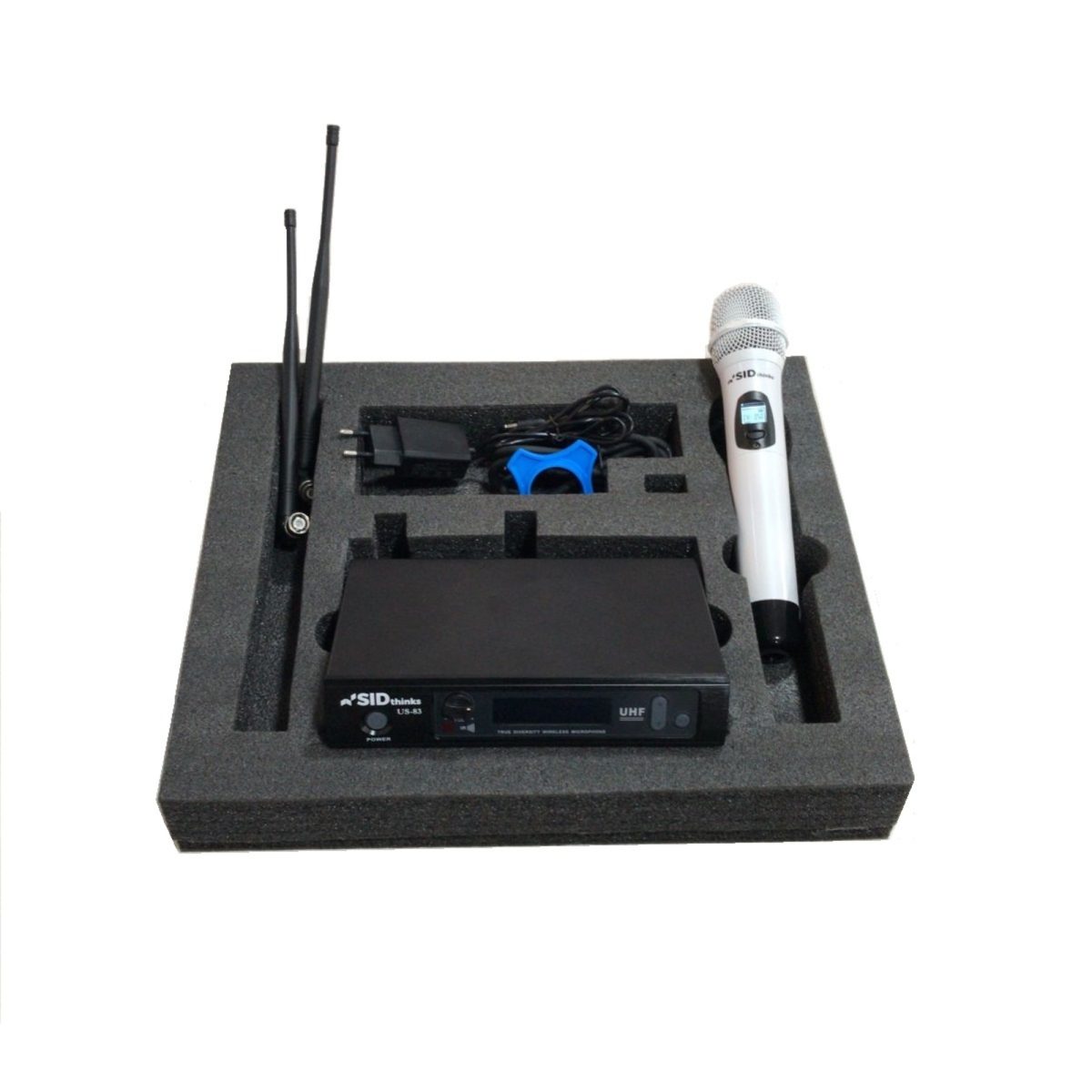 MICROFONO DE MANO INALAMBRICO UHF US-83 ID THINKS - Imagen 2