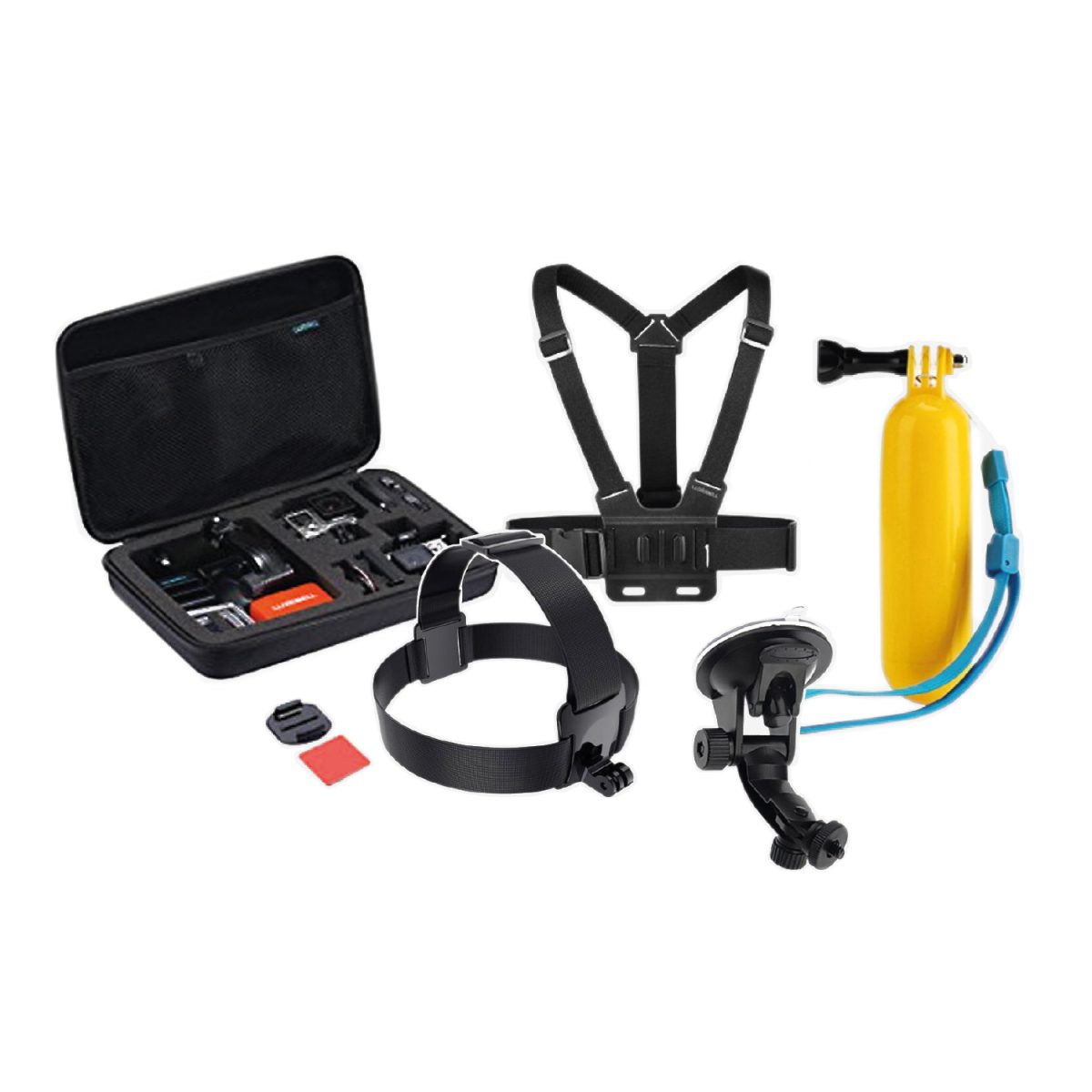 KIT ACCESORIOS 32 EN 1 PARA CAMARAS SPORT 9420 MLAB - Imagen 1